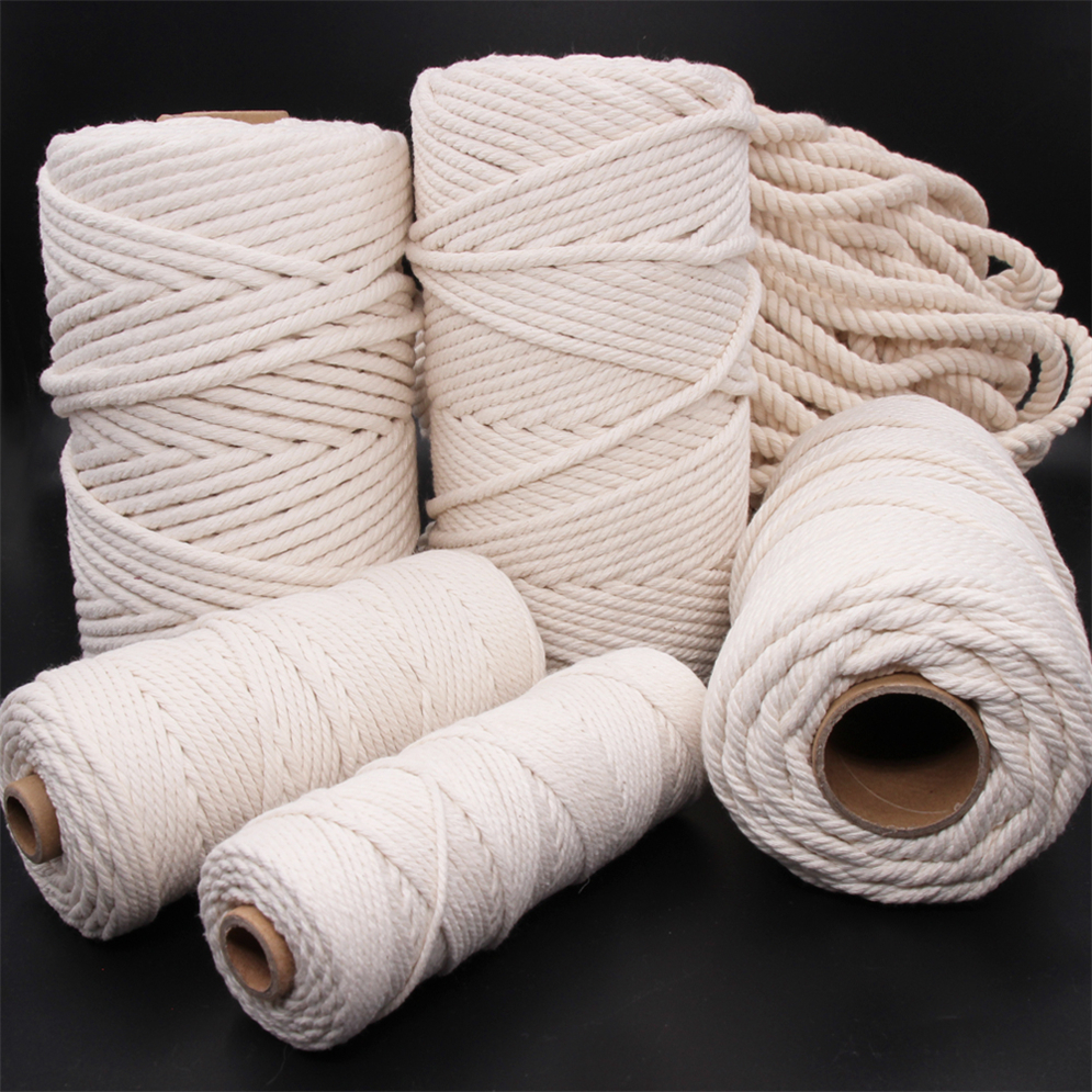 Hilos-de-algodon-torcido-macrame cuerda de algodon torcido